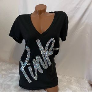 PINK VS BLING SHORT SLEEVE